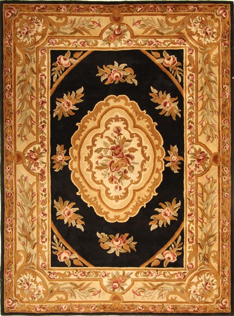 Modern Yellow Hand Tufted 80 X 101 Area Rug 300-17758 Image 0