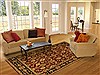 Chobi Red Hand Tufted 80 X 100 Area Rug 300-17759 Thumb 4