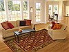 Jaipur Red Hand Tufted 80 X 100 Area Rug 300-17763 Thumb 4