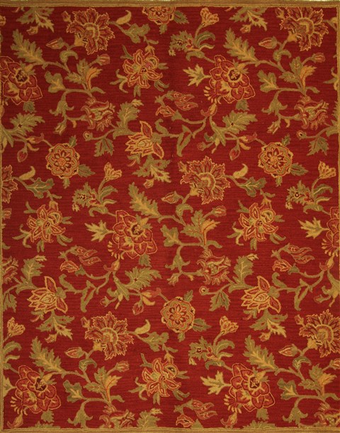 Jaipur Red Hand Tufted 80 X 100 Area Rug 300-17764 Image 0