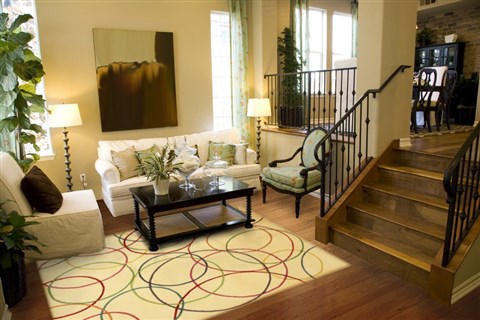 Modern Beige Hand Tufted 80 X 100 Area Rug 300-17765 Image 3