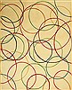 Modern Beige Hand Tufted 80 X 100  Area Rug 300-17765 Thumb 0