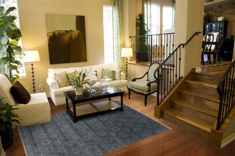 Modern Blue Hand Knotted 710 X 100 Area Rug 250-17766 Image 3
