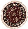 Tabriz Red Round Hand Knotted 30 X 30  Area Rug 251-17769 Thumb 0