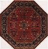 Sarouk Red Octagon Hand Knotted 50 X 50  Area Rug 250-17771 Thumb 0