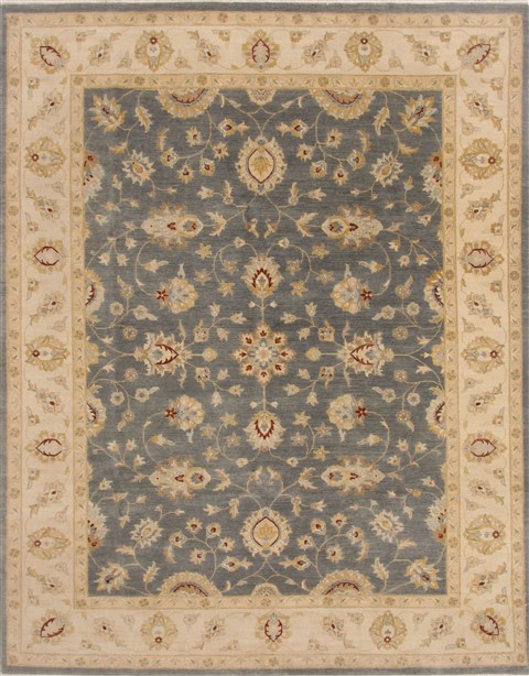 Ziegler Blue Hand Knotted 91 X 1111 Area Rug 250-17781 Image 0
