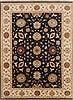 Ziegler Black Hand Knotted 90 X 124  Area Rug 250-17782 Thumb 0
