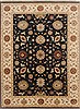 Ziegler Black Hand Knotted 90 X 124 Area Rug 250-17782 Thumb 0