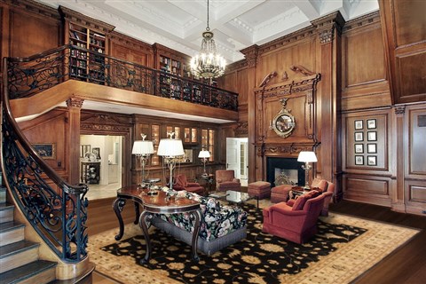 Ziegler Black Hand Knotted 90 X 119 Area Rug 250-17783 Image 2