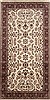 Kashan Beige Hand Knotted 60 X 117  Area Rug 250-17784 Thumb 0