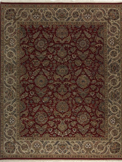 Jaipur Red Machine Made 82 X 101 Area Rug 300-17787 Image 0