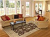 Chobi Brown Machine Made 711 X 911 Area Rug 300-17789 Thumb 4