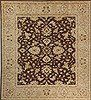 Chobi Brown Machine Made 711 X 911  Area Rug 300-17789 Thumb 0