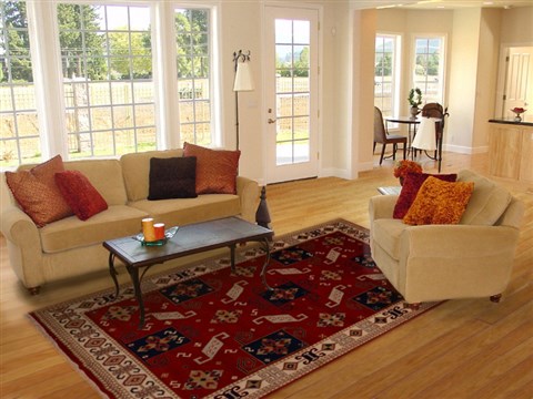 Serapi Red Hand Knotted 67 X 911 Area Rug 100-17793 Image 4