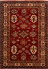 Kazak Red Hand Knotted 411 X 70  Area Rug 100-17797 Thumb 0