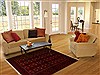 Baluch Red Hand Knotted 39 X 65 Area Rug 100-17798 Thumb 5