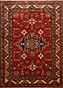 Kazak Red Hand Knotted 410 X 66  Area Rug 100-17802 Thumb 0