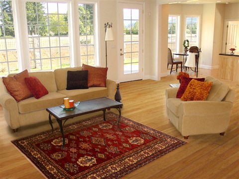Kazak Red Hand Knotted 411 X 611 Area Rug 100-17803 Image 5