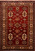 Kazak Red Hand Knotted 411 X 611  Area Rug 100-17803 Thumb 0