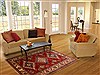 Kazak Red Hand Knotted 51 X 74 Area Rug 100-17805 Thumb 5