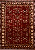 Kazak Red Hand Knotted 58 X 76  Area Rug 100-17807 Thumb 0