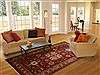 Kazak Red Hand Knotted 611 X 100 Area Rug 100-17809 Thumb 4