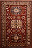 Kazak Red Hand Knotted 611 X 100 Area Rug 100-17809 Thumb 0