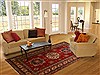 Kazak Red Hand Knotted 611 X 100 Area Rug 100-17810 Thumb 4