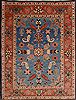 Pishavar Blue Hand Knotted 55 X 611 Area Rug 100-17811 Thumb 0