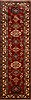 Kazak Red Runner Hand Knotted 26 X 81  Area Rug 100-17815 Thumb 0