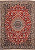 Nain Red Hand Knotted 30 X 44  Area Rug 100-17817 Thumb 0