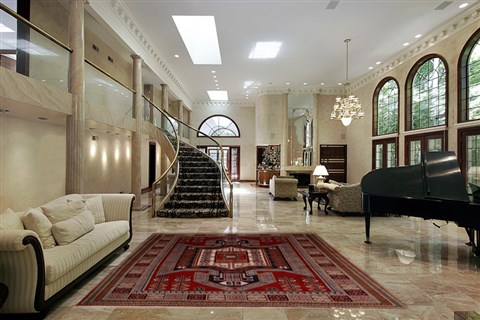 Serapi Red Hand Knotted 68 X 99 Area Rug 100-17818 Image 1