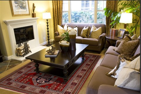 Serapi Red Hand Knotted 68 X 99 Area Rug 100-17818 Image 2