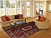Serapi Red Hand Knotted 68 X 99 Area Rug 100-17818 Thumb 4