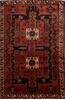 Bakhtiar Red Hand Knotted 611 X 103  Area Rug 100-17821 Thumb 0