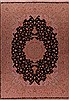 Tabriz Black Hand Knotted 98 X 133 Area Rug 400-17830 Thumb 0