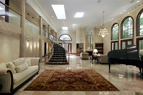 Jaipur Beige Hand Knotted 91 X 118 Area Rug 100-17841 Image 1