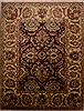 Jaipur Beige Hand Knotted 91 X 118 Area Rug 100-17841 Thumb 0