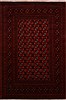 Baluch Red Hand Knotted 52 X 78 Area Rug 100-17847 Thumb 0