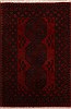 Baluch Red Hand Knotted 34 X 410  Area Rug 100-17848 Thumb 0
