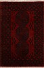 Baluch Red Hand Knotted 34 X 410 Area Rug 100-17848 Thumb 0