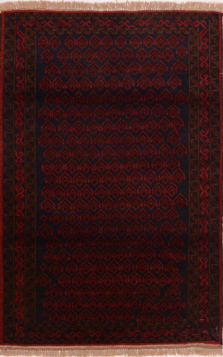Baluch Red Hand Knotted 29 X 41  Area Rug 100-17869 Image 0