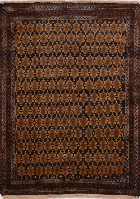 Baluch Beige Hand Knotted 310 X 53  Area Rug 100-17876 Image 0