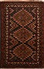 Baluch Green Hand Knotted 310 X 59  Area Rug 100-17879 Thumb 0