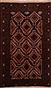 Baluch Blue Hand Knotted 36 X 510  Area Rug 100-17894 Thumb 0