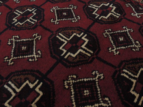 Baluch Red Hand Knotted 211 X 43 Area Rug 100-17901 Image 5