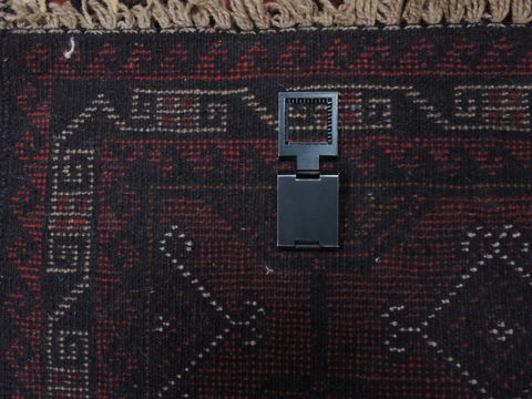 Baluch Red Hand Knotted 211 X 43 Area Rug 100-17901 Image 9