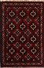 Baluch Red Hand Knotted 211 X 43 Area Rug 100-17901 Thumb 0