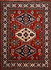 Kazak Red Hand Knotted 89 X 1110 Area Rug 100-17907 Thumb 0