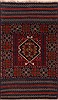 Baluch Red Hand Knotted 27 X 43  Area Rug 100-17909 Thumb 0